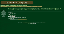 Desktop Screenshot of haskepost.com